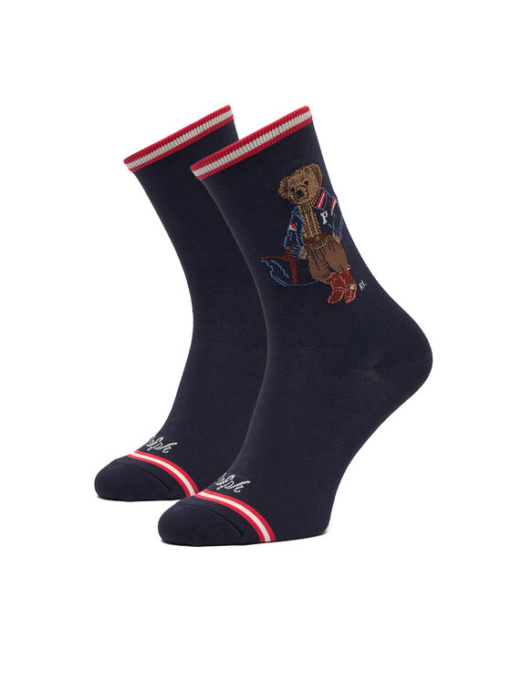 Polo Ralph Lauren Polo Ralph Lauren Дълги чорапи 455P18196001 Тъмносин