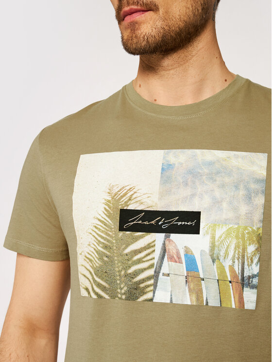 T-shirt Summer 12182333 Verde Regular Fit