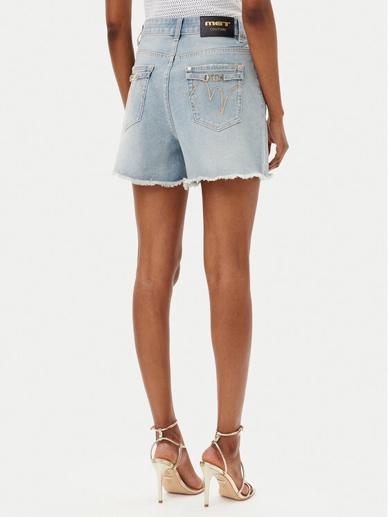 MET MET Pantaloncini di jeans M10 133SH Blu Regular Fit