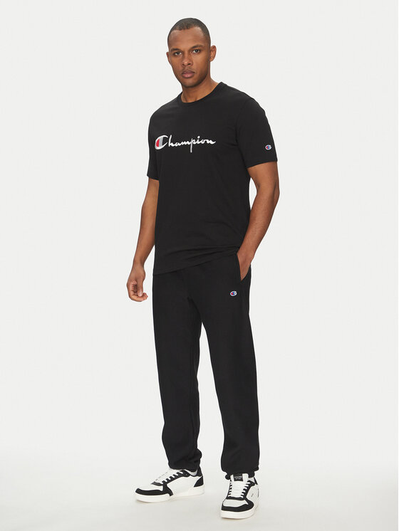 Champion Champion Jogginghose 221620 Schwarz Regular Fit