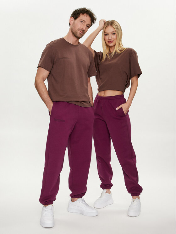 Pangaia Pangaia Долнище анцуг Archive 365 Heavyweight Виолетов Loose Fit