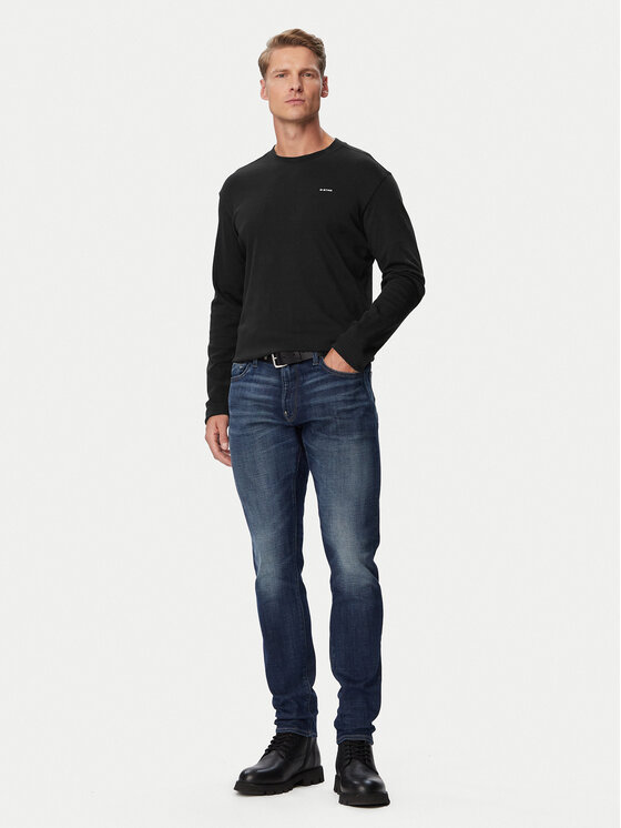 G-STAR G-STAR Longsleeve True  D30082-D976 Schwarz Regular Fit