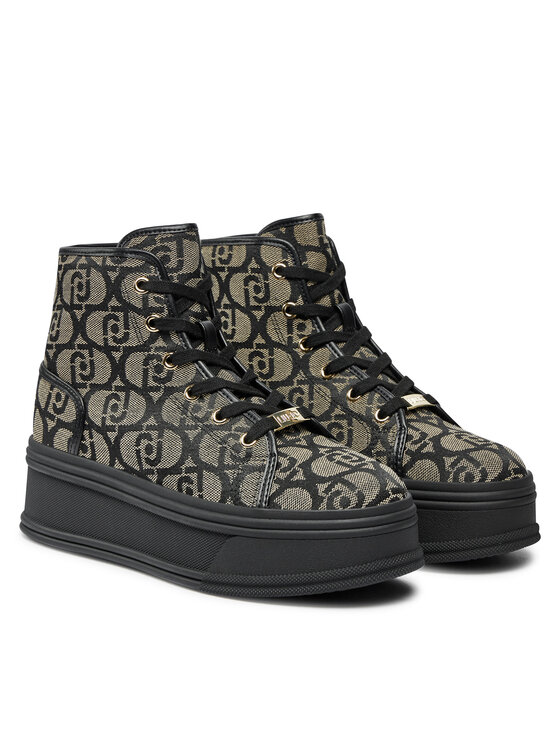 Liu Jo Liu Jo Sneakersy Selma 03 BF4107 TX439 Czarny