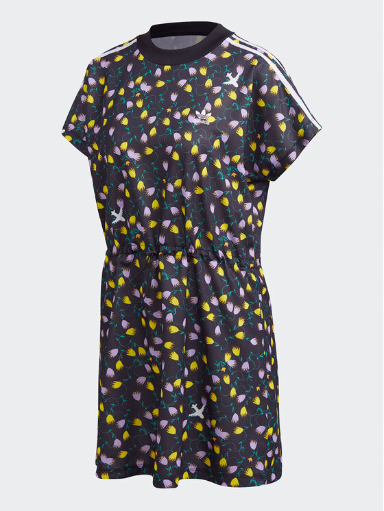 adidas allover print tee dress