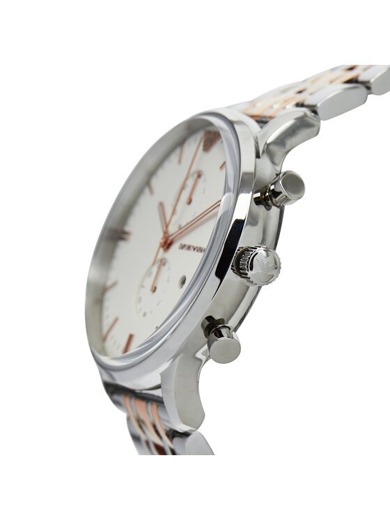 Emporio Armani Emporio Armani Sat AR0399 Srebrna