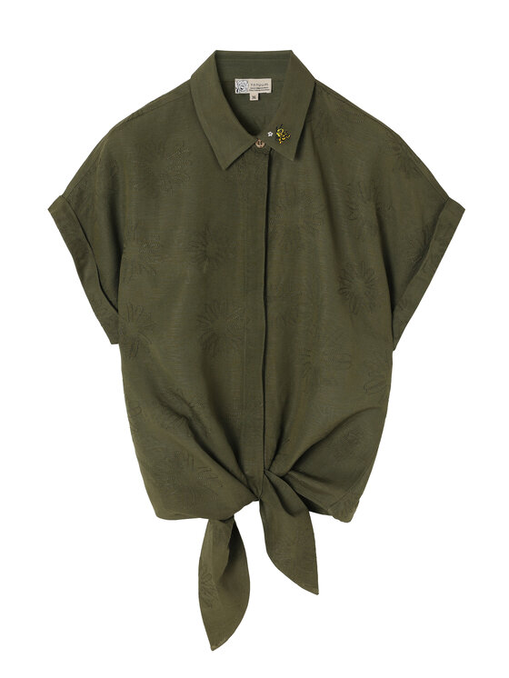 TATUUM TATUUM Koszula KAMA Khaki Classic Fit