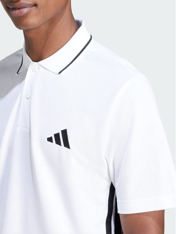 adidas adidas Polo 143471 Biały Regular Fit