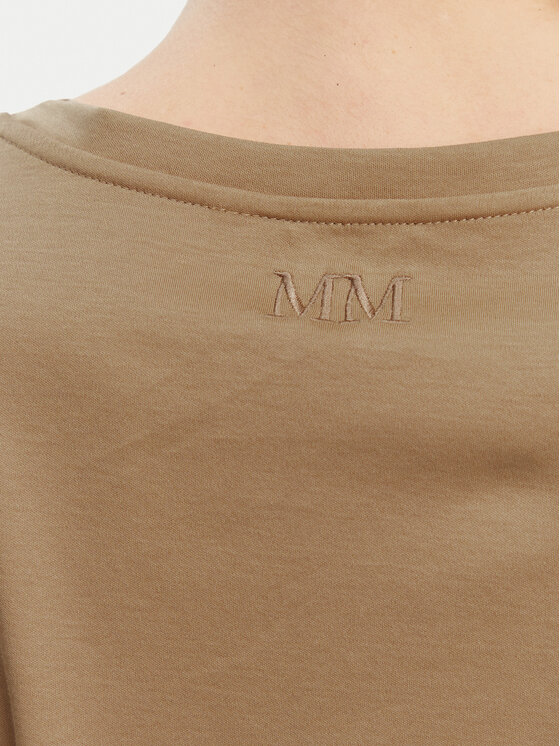 Max Mara Leisure Max Mara Leisure Majica 2516941098650 Rjava Regular Fit
