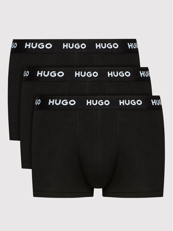 HUGO Hugo 3 darab boxer 50469786 Fekete