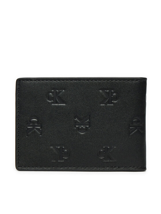 Calvin Klein Jeans Calvin Klein Jeans Sada peňaženka a puzdro na karty Gift Bifold Aop K50K512100 Čierna