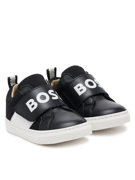BOSS BOSS Sneakersy J52161 S Czarny