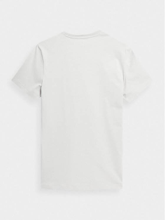 4F 4F Тишърт 4FSS23TTSHM366 Сив Regular Fit
