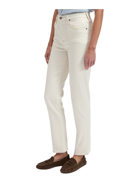 Lee Lee Jeansy Carol Biały Regular Fit