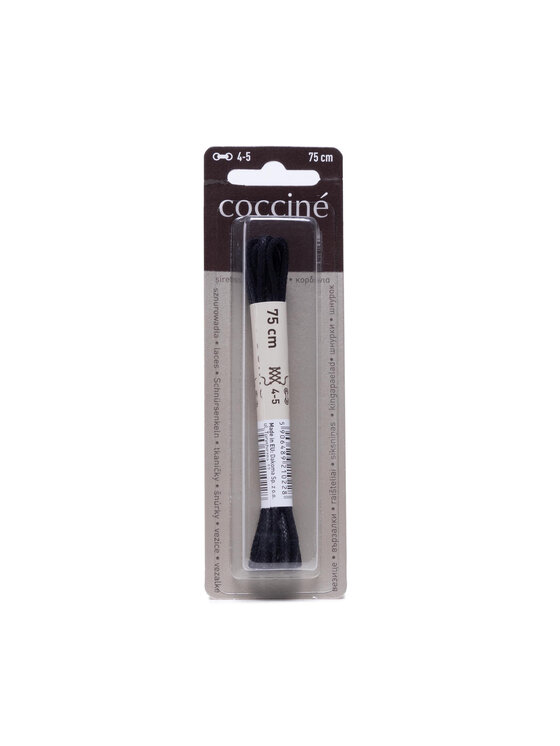 Coccine Coccine Vezice za obuću 2W/AZ 75cm Crna