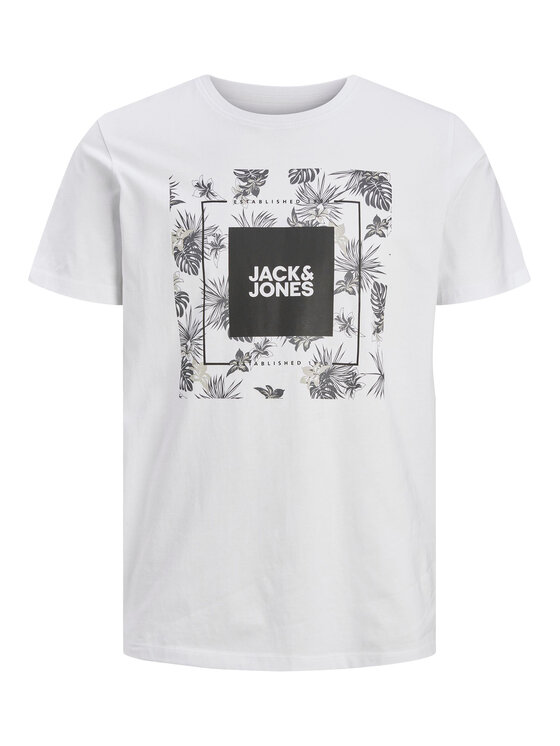 T-shirt 12224165 Bianco Regular Fit