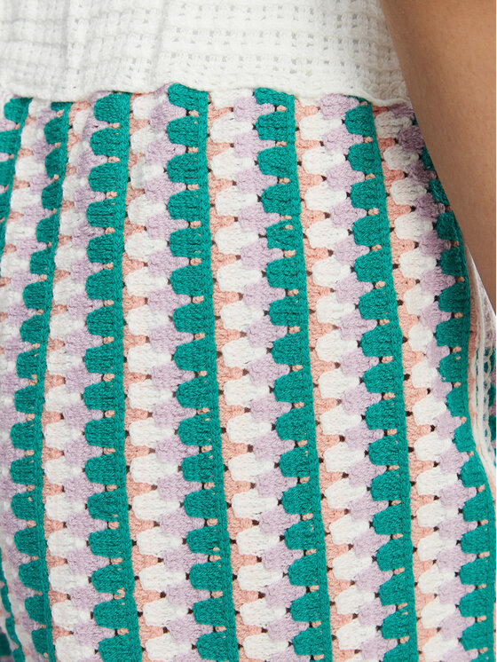 Banana Moon Banana Moon Stoffshorts Nolio Bloomday MXN47 Grün Regular Fit