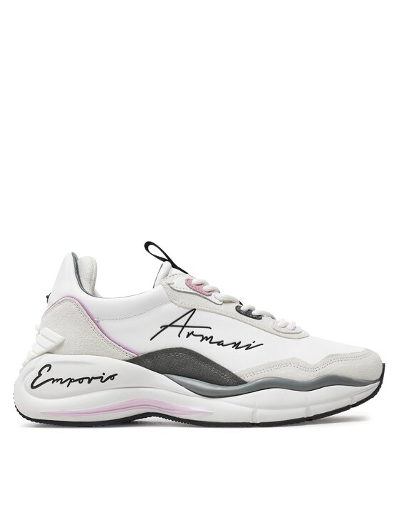 Sneakers Emporio Armani X3X215 XR120 C673 Alb