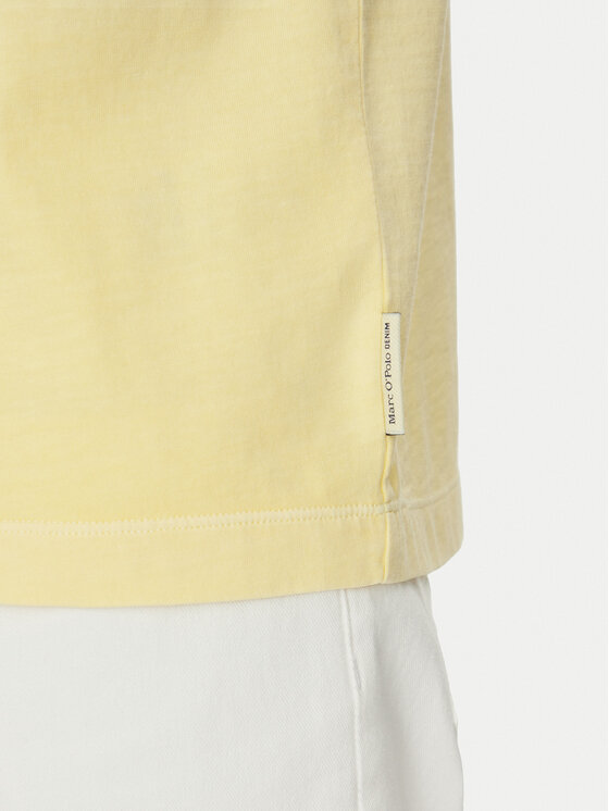 Marc O'Polo Denim Marc O'Polo Denim Majica 500 0006 040 Rumena Relaxed Fit