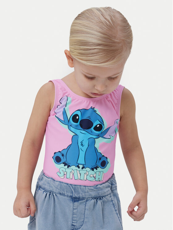 NAME IT NAME IT Jednodílné plavky Modina Stitch 13239640 Růžová