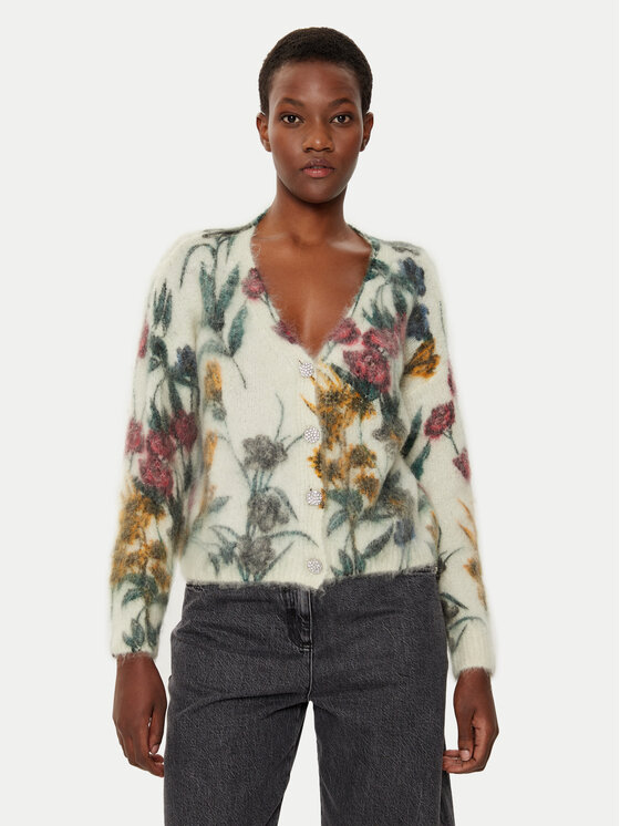 ViCOLO Kardigán 33065S Biela Regular Fit