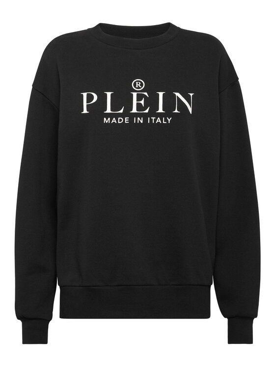PHILIPP PLEIN PHILIPP PLEIN Bluza 2609 Czarny Regular Fit