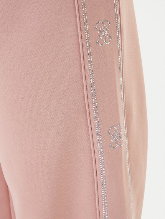 Guess Guess Pantaloni trening V5BB23 KCX22 Roz Regular Fit