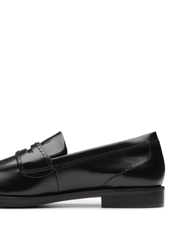 Clarks Clarks Mokasíny Straven Edge 26181277 Čierna