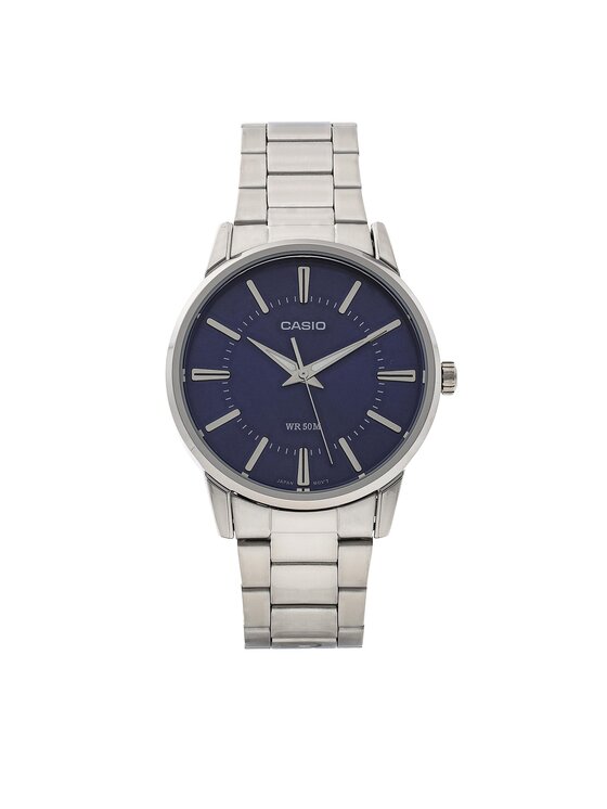 Casio Casio Ρολόι MTP-1303PD-2AVEG Ασημί