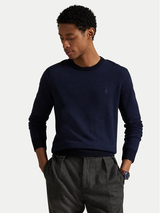 Polo Ralph Lauren Polo Ralph Lauren Svetr 710949280002 Tmavomodrá Regular Fit