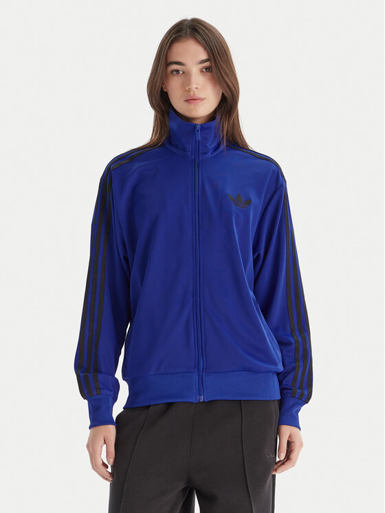 adidas adidas Суитшърт adicolor Classic Firebird JX6462 Син Loose Fit