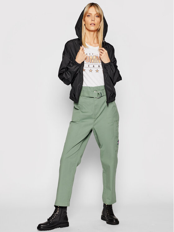 Tommy Jeans Demisezoninė striukė Yoke 