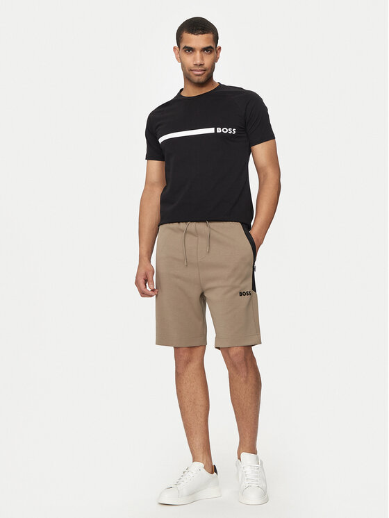 BOSS Boss T-shirt 50517970 Crna Slim Fit