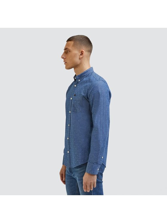 Lee Lee Camicia LEE BUTTON DOWN Blu Regular Fit