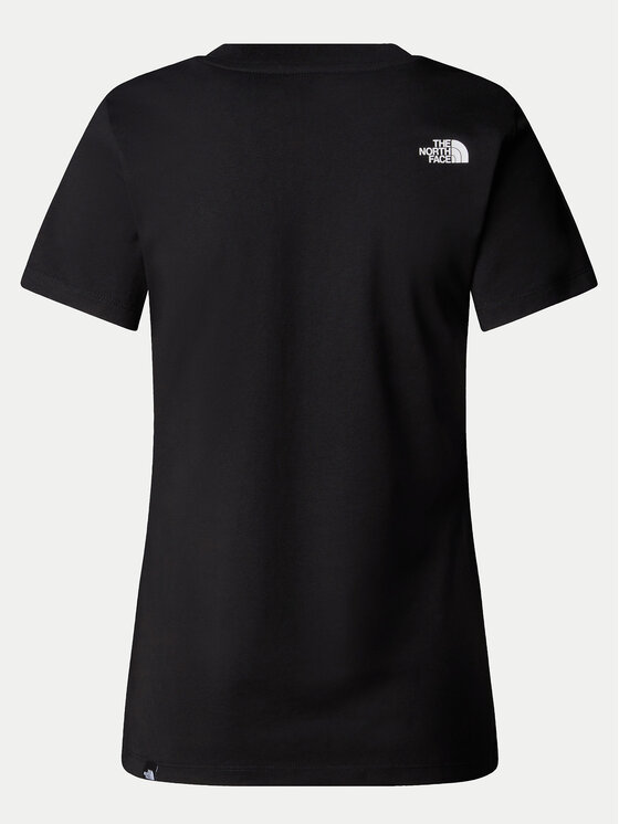 The North Face T Shirt Easy NF0A8A6D Schwarz Regular Fit Modivo