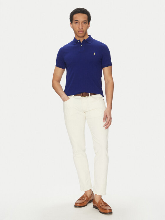 Polo Ralph Lauren Polo Ralph Lauren Pólóing Core Replen 710795080 Sötétkék Slim Fit