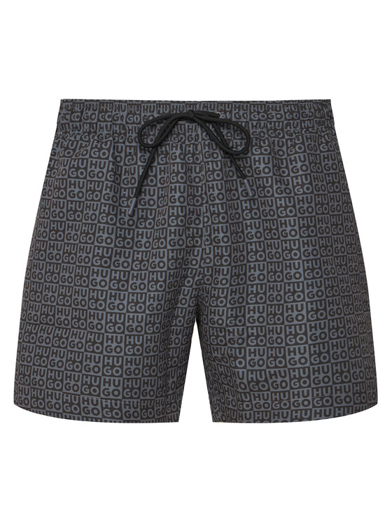 HUGO HUGO Badeshorts Aaron 50556792 Schwarz Regular Fit