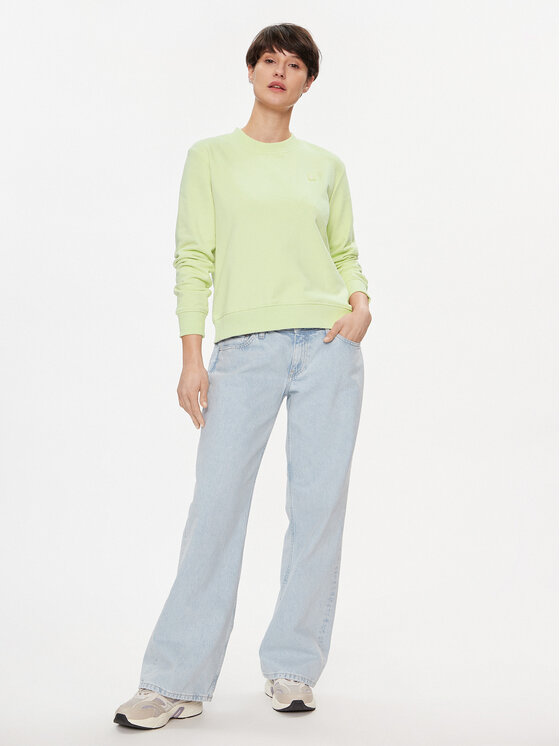 Calvin Klein Jeans Calvin Klein Jeans Pulóver Embro Badge J20J223085 Sárga Regular Fit