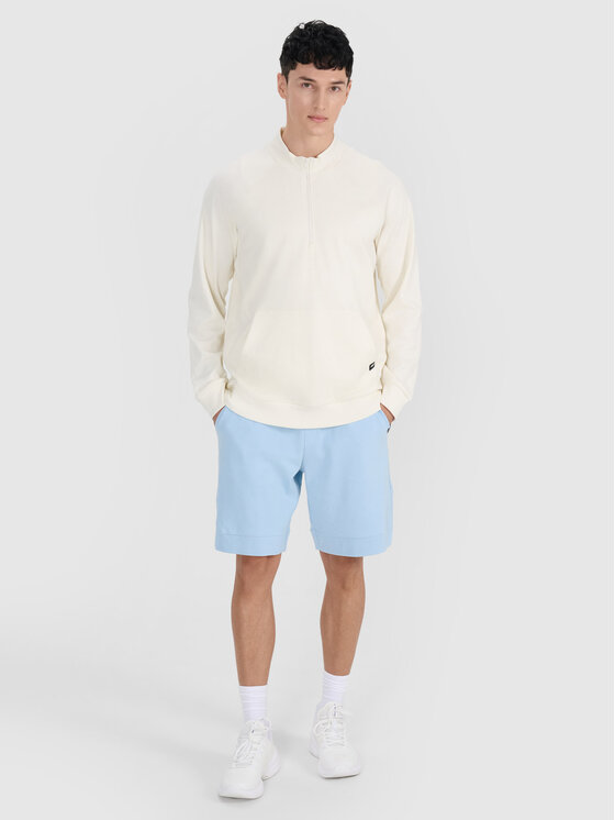 4F 4F Bluza BASKET Biały Regular Fit