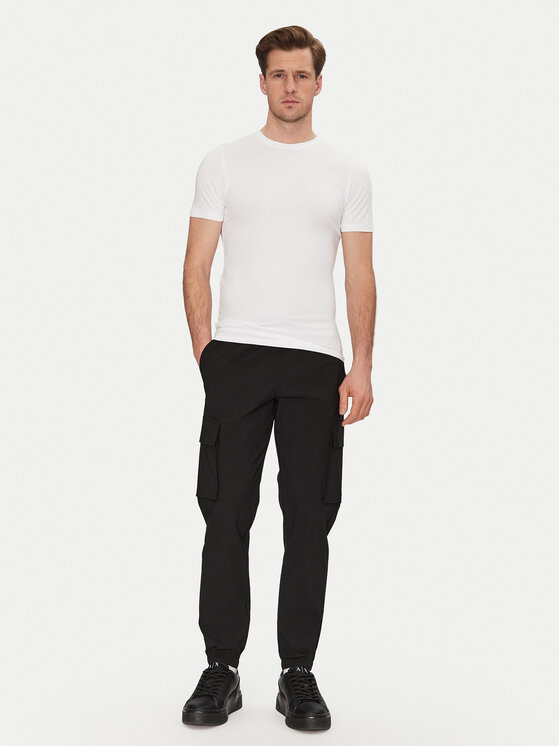 Resteröds Resteröds Joggery 8231 6225 Czarny Regular Fit