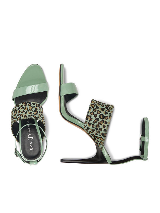 Eva Minge Eva Minge Sandali EO-NADIA-LT2035-2-2 Verde chiaro