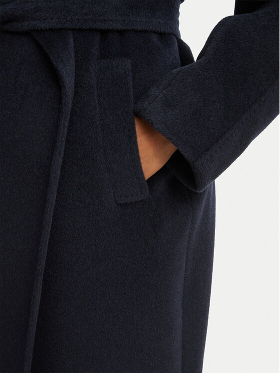 Weekend Max Mara Weekend Max Mara Vlnený kabát Tempera 2625016072 Tmavomodrá Regular Fit