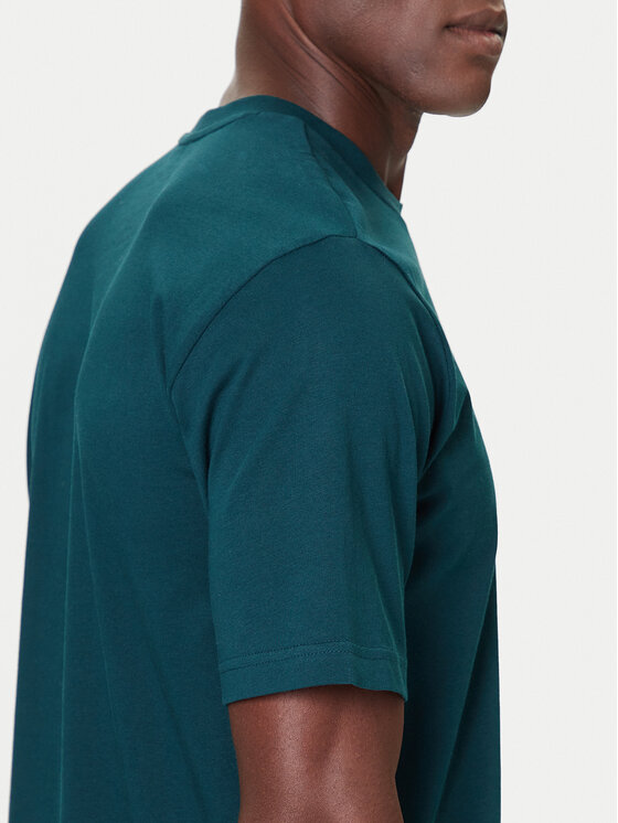 adidas adidas T-Shirt 3-Stripes Lights Giftbox Graphic JN2498 Πράσινο Regular Fit