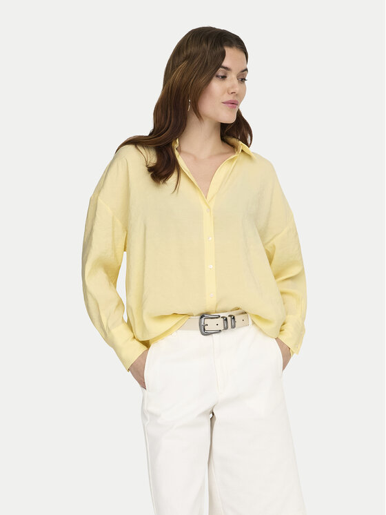 ONLY ONLY Camicia Zazima 15272523 Giallo Regular Fit