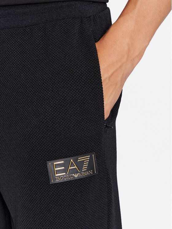 EA7 Emporio Armani EA7 Emporio Armani Teplákové kalhoty 6RPP70 PJG1Z 1200 Černá Regular Fit