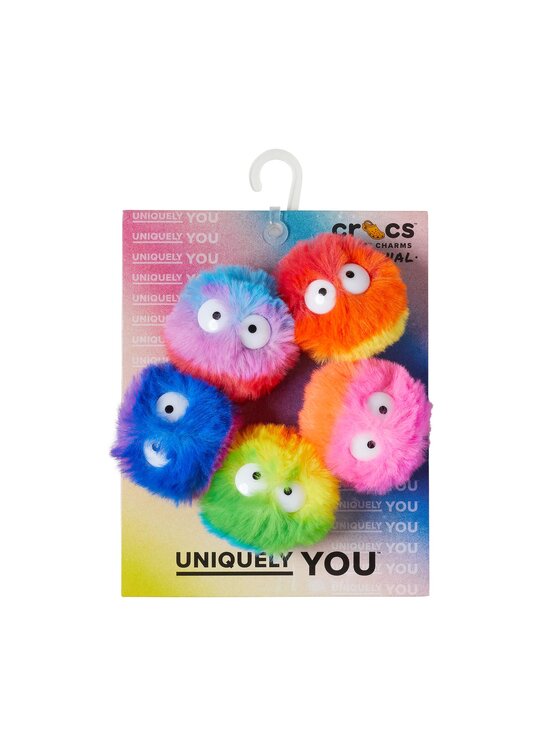 Decorazione per scarpe FuzzyPuffCharacters5Pack