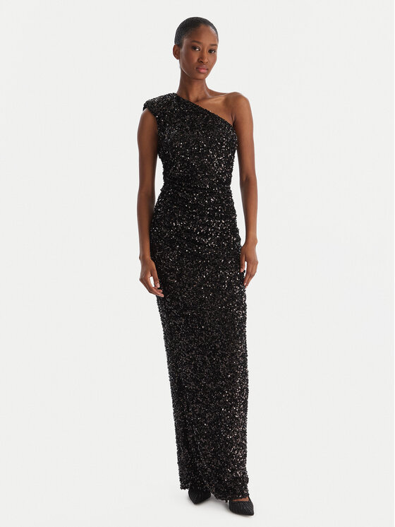 ACCESS FASHION ACCESS FASHION Rochie de seară 54-3354-612 Negru Slim Fit