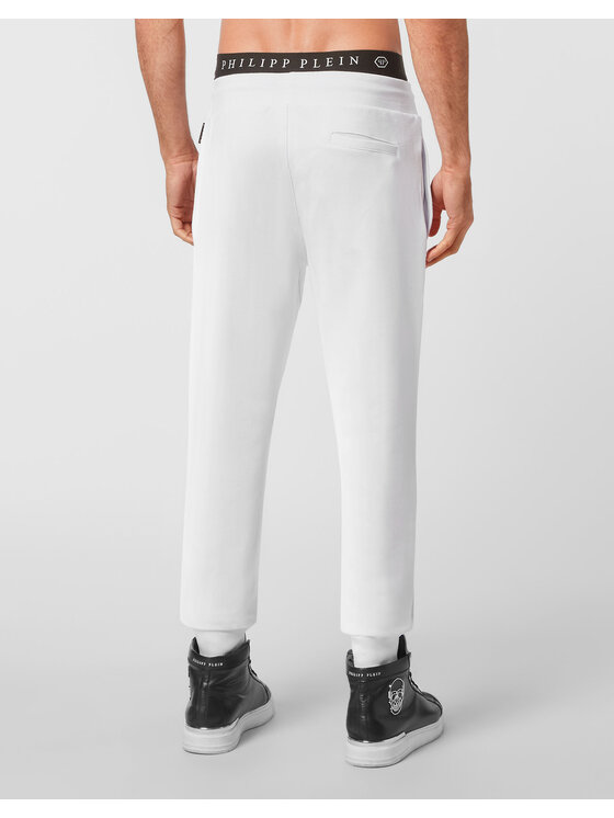 PHILIPP PLEIN PHILIPP PLEIN Joggers 1839 Bianco Jogger Fit
