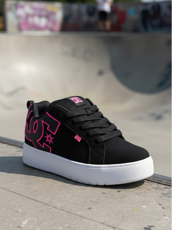 DC Shoes DC Shoes Sneakers CEO-COURT GRAFFIK PLATFORM DC02422001 Negru