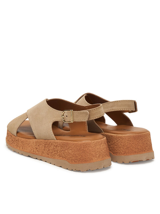 Tamaris Tamaris Sandály 1-28205-46 Béžová