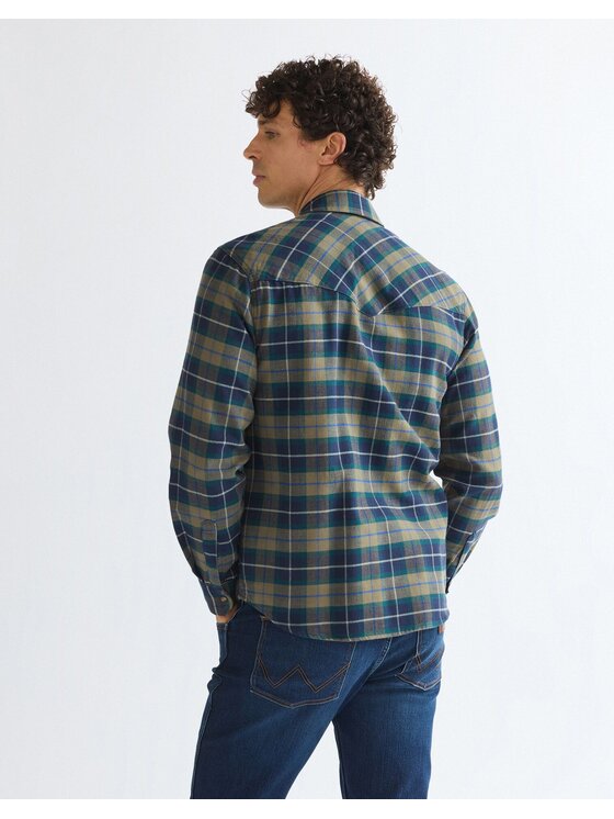 Wrangler Wrangler Koszula WESTERN SHIRT Kolorowy Regular Fit